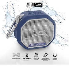 Altec Lansing HYDRATREK Magnetic Bluetooth Speaker, Waterproof IP67, Portable