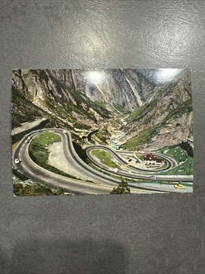 Postkarte St. Gotthard Pass, Gotthardstraße Ob Göschenen 1966 Ak 2027
