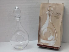 Lenox Tuscany Classics Collection  Decanter w/ Stopper 32 Oz TURKEY Damaged Box.