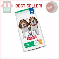 Hill's Science Diet Puppy Small Bites Dry Dog Food, Chicken  Brown Rice, 4.5 lb