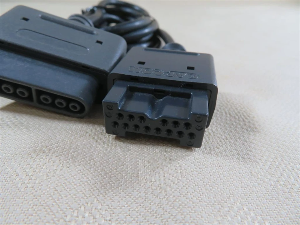 Super famicom Capcom power stick fighter cable only Japan controller joystick - Image 3 of 4