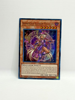 Yu-Gi-Oh Apprentice Illusion Magician LEDD-ENA03 Ultra Rare 1st Edition
