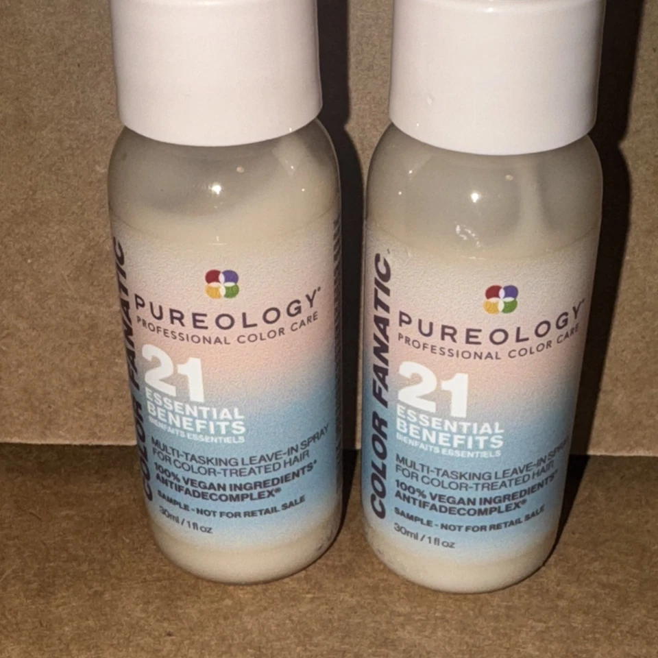 SET OF 2! Pureology Color Fanatic Multi-Tasking Leave-In Spray  1 oz FREE SHIP!! - Image 2 of 3