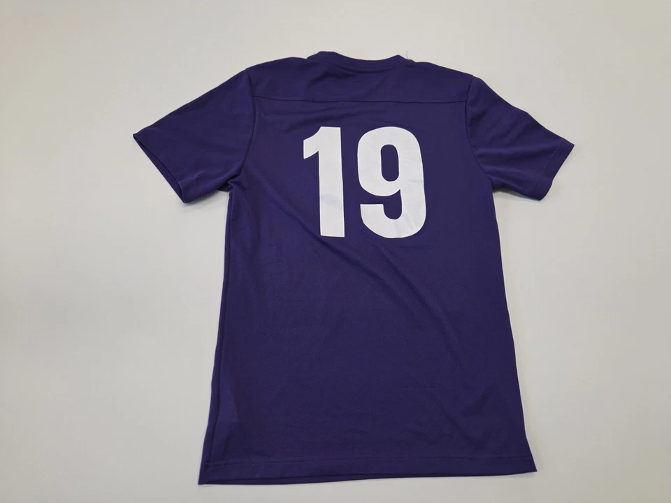 Lot of 2 Nike Dri-Fit SAM Soccer Jerseys Small Leidos Sponsor Youth S #44 #19... - Image 4 of 4