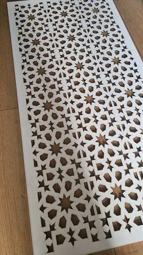 Sale Arabic White Radiator Screen Decorative Panel 6mm 120cm by 60cm MDF
