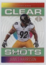 2021 Panini Illusions Clear Shots Emerald James Harrison #CS-15 10jt