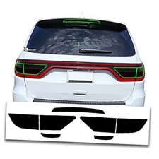 Tinted Taillight Third Brake Light Sidemarker Overlay Tint 21-25 Rear Kit