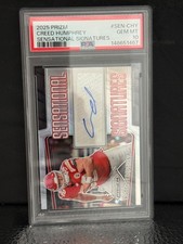 2025 Prizm Creed Humphrey Sensational Signatures 74/149 GEM MINT 10