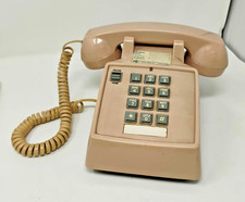 Vintage Radio Shack ET 170 Desk Phone Beige Tone Pulse Telephone Model 43 365