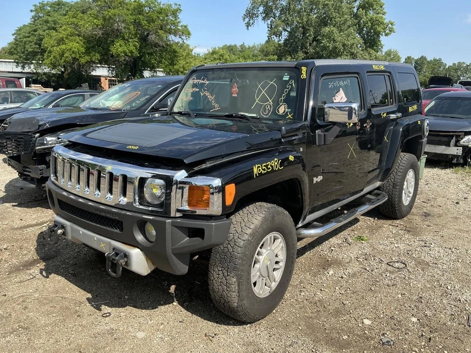 HUMMER H3 2008 Passenger Front Door Trim Panel Light Cashmere Black 839856 Foto 2 de 4