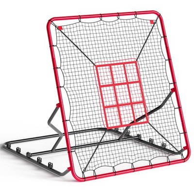 Baseball verstellbare Volleyball Rebounder Net Training Rebound Back Net 4x4.5ft