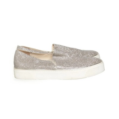 Stuart Weitzman, Slipper, Größe: 37, Silber, Damen #RNk