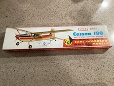 Vintage Carl Goldberg Cessna 180 Kit D4 - 21” Wingspan Balsa Kit