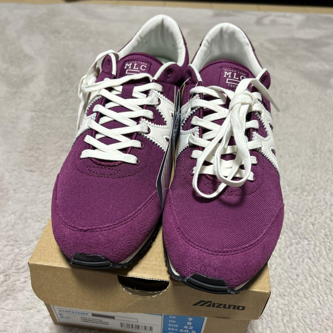 Mizuno M-LINE Shoes Sneakers MLC-0 D1GF2123 plum 27cm US9 | eBay