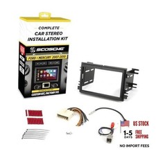 Icfd6bn Double Din Radio Installation Dash Kit Complete Installation Kit Icfd6bn Double Din Radio Installation Dash Kit Complete Installation Kit
