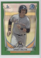 2014 Bowman Draft Chrome Green Refractor 52/150 Casey Soltis #CDP110 1n1