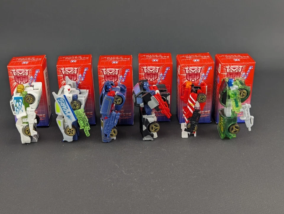 Transformers Car Robots Super Spychangers Set complete Takara RID 2001 Lottery - Image 4 of 4