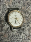 vintage 1950s Timex Viscount Self-Wind Automatic Watch Gold-Tone Case