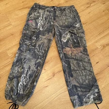 Mossy Oak Camo Pants Mens XL Break Up Country Camouflage Cargo Scent Control