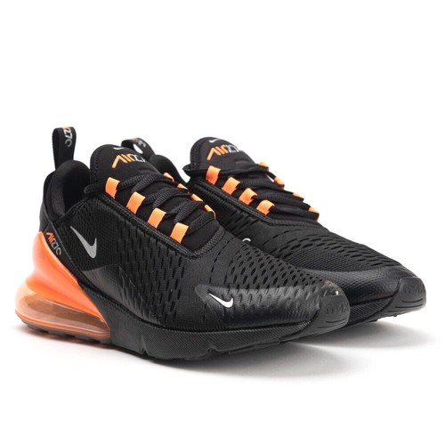 airmax 270 negras y naranjas