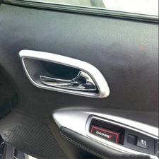 For Dodge Journey 2013-2018 Chrome Interior Door Handle Bowl Cover Trim Molding