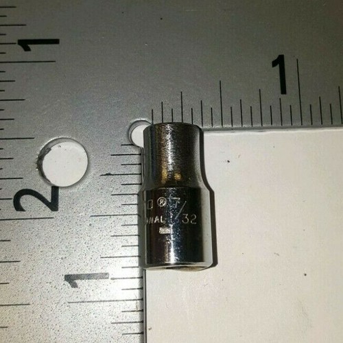 Proto 4707T, toma de unidad de 1/4", 7/32" - 12 puntos, hecha en EE. UU. - Imagen 2 de 4
