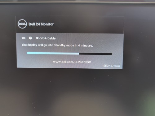 Dell 24 FHD LED Gaming Monitor - SE2-417HGX Great Condition - Picture 2 of 4