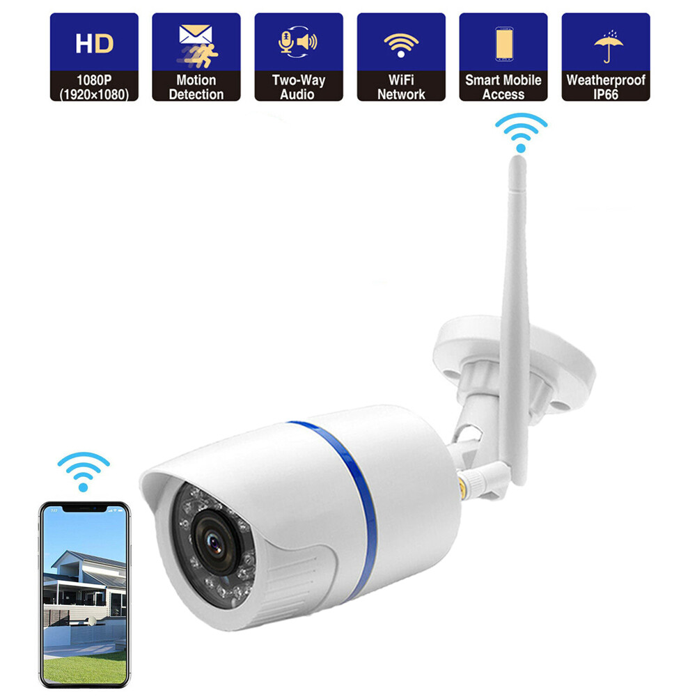H.264 IP Camera HD 1080P 720P Onvif Outdoor IR Security Cam Waterproof IP XMEYE