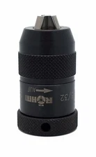 Rohm Supra-I Heavy Industrial Keyless Drill Chuck 0 - 5/32" Capacity JT0 Mount