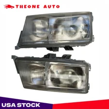 2× Front Headlight Left ＆ Right Fits For MB MERCEDES 190 W201 1982-1993 US STOCK