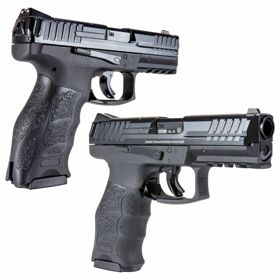 Marcador de paintball Umarex T4E HK VP9 .43 calibre retroceso negro CO2 2292160 Foto 3 de 4