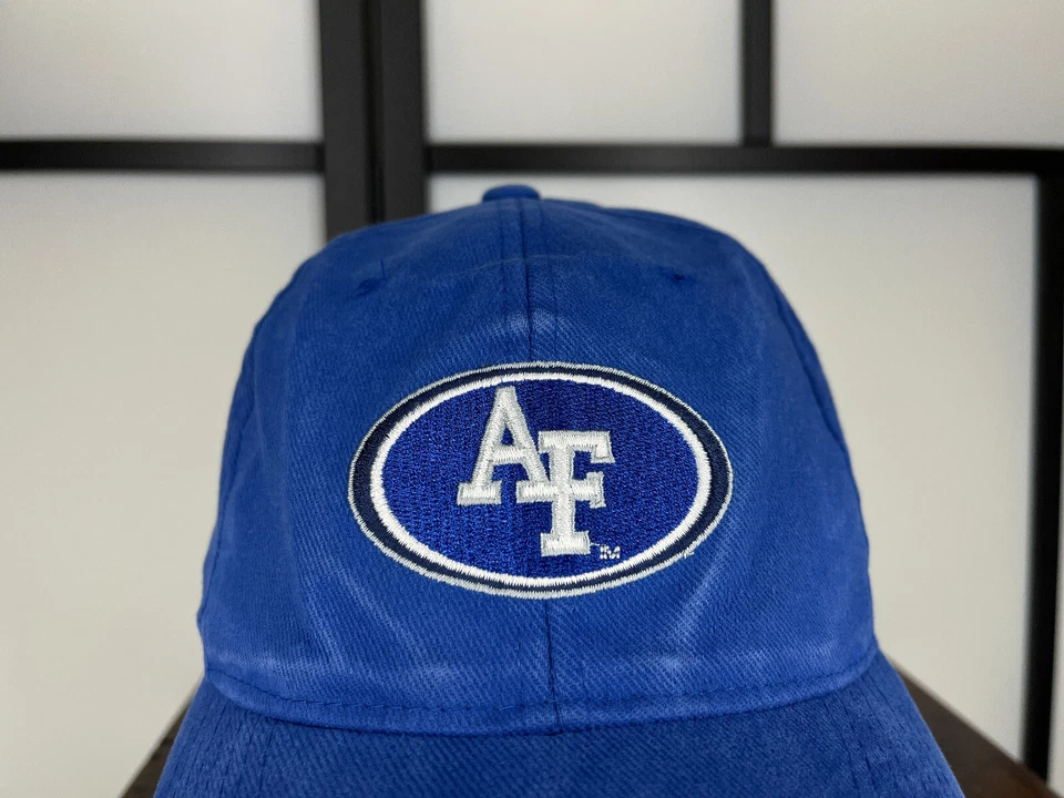 Gorra ajustada Air Force Falcons adulto talla única azul mezcla de algodón NCAA Reebok Foto 2 de 4