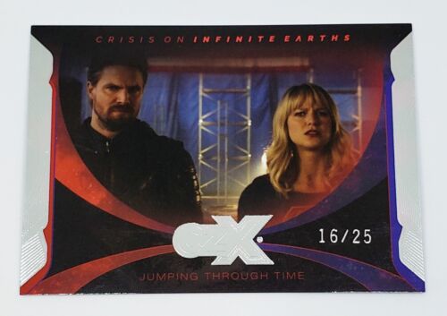 2022 Cryptozoic CZX Crisis on Infinite Earths Silver #35 Jumping Through Time - Picture 3 of 3