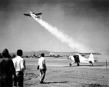 1ST ROCKET ASSISTED AIRPLANE TAKE-OFF NASA 8x10 GLOSSY PHOTO PRINT