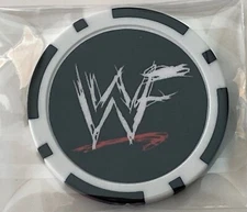 WWF -  Magnetic Clay Poker Chip -Golf Ball Marker