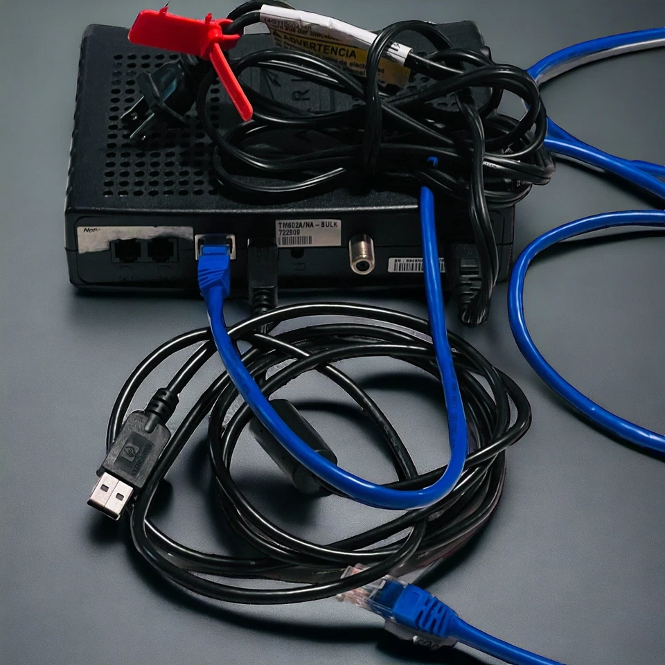 ARRIS Touchstone Telephone Cable Modem TM6012A/110 P/N: TM02AE1G6 - Image 2 of 4