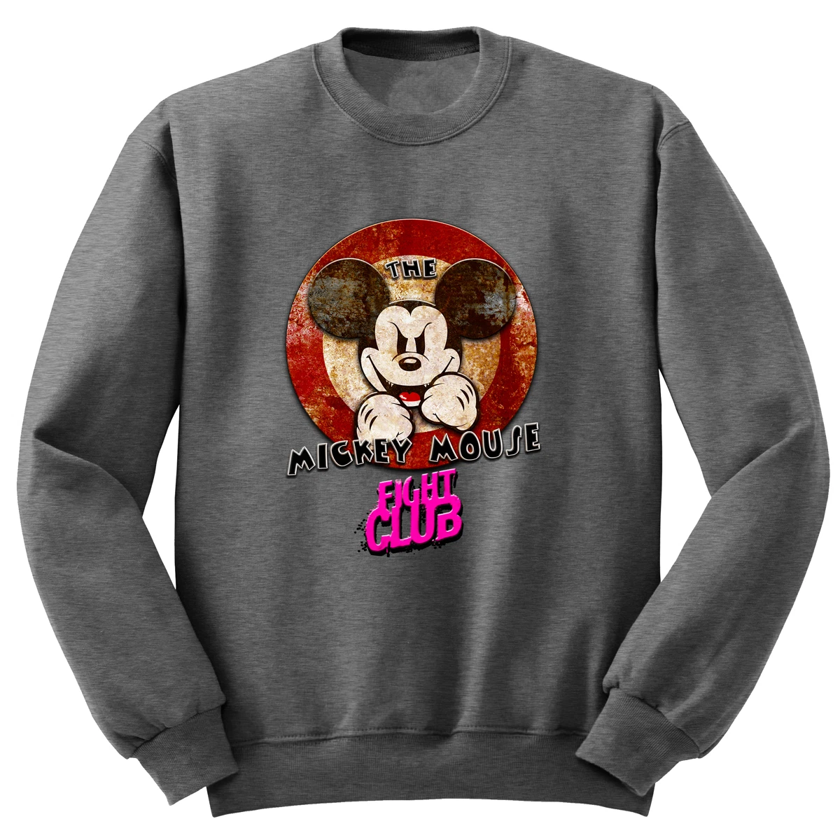 EVIL MICKEY MOUSE FIGHT CLUB JUMPER SWEATER (S - 2XL) TYLER DURDEN DISNEY  FUNNY | eBay