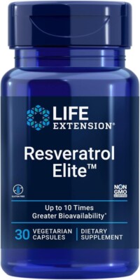 Resveratrol Elite  30 vegetarian capsules
