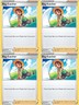 4x Pokemon Bug Catcher Playset Trainer Card 226/264 Fusion Strike NM