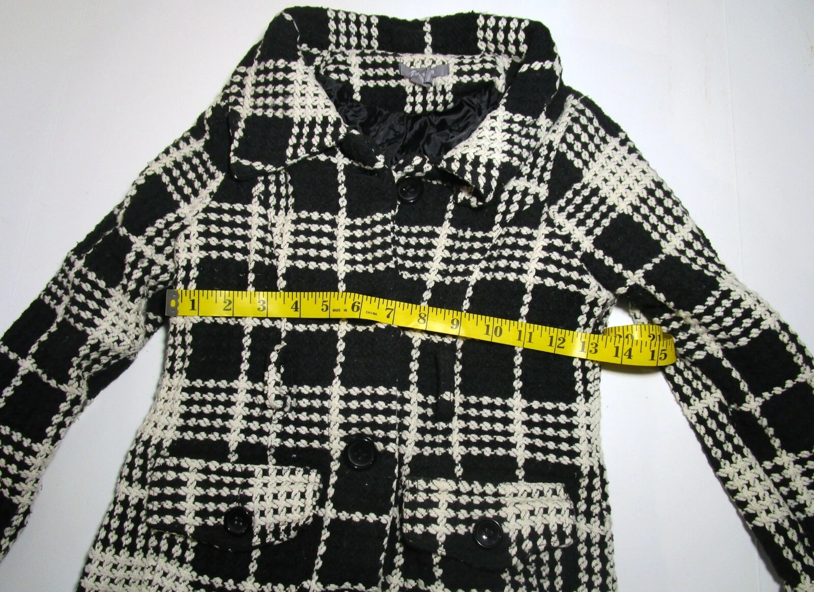 VETEMENTS Sottoveste Papaya piccola bianca e nera con passante per cintura