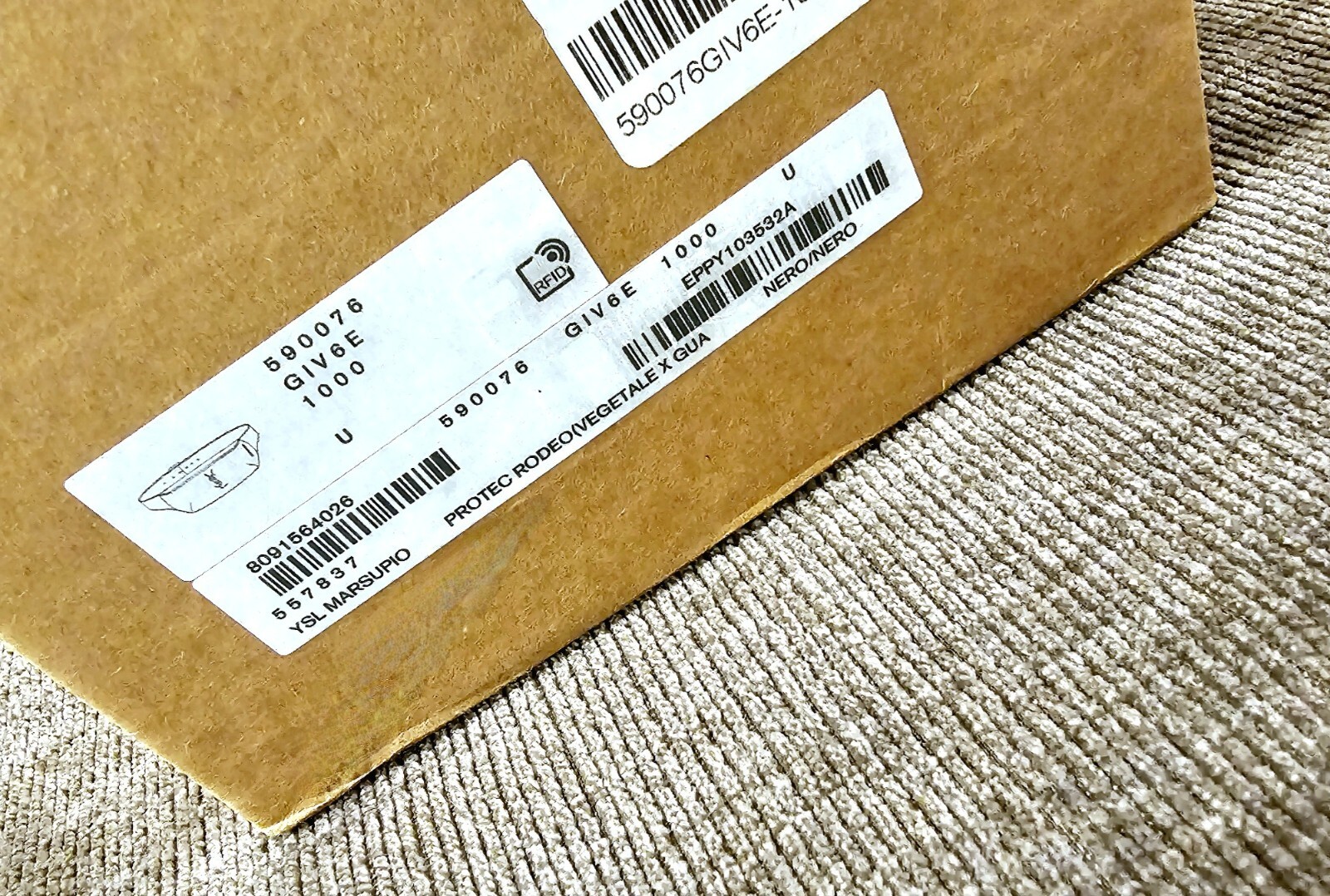 SAINT LAURENT Cassandre Classic tracolla cintura bum borsa a tracolla nuova con etichetta