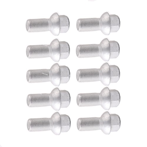 10Pcs Wheel Lug Bolts Nuts A0009904907 Fit For Mercedes W204 W211 C209