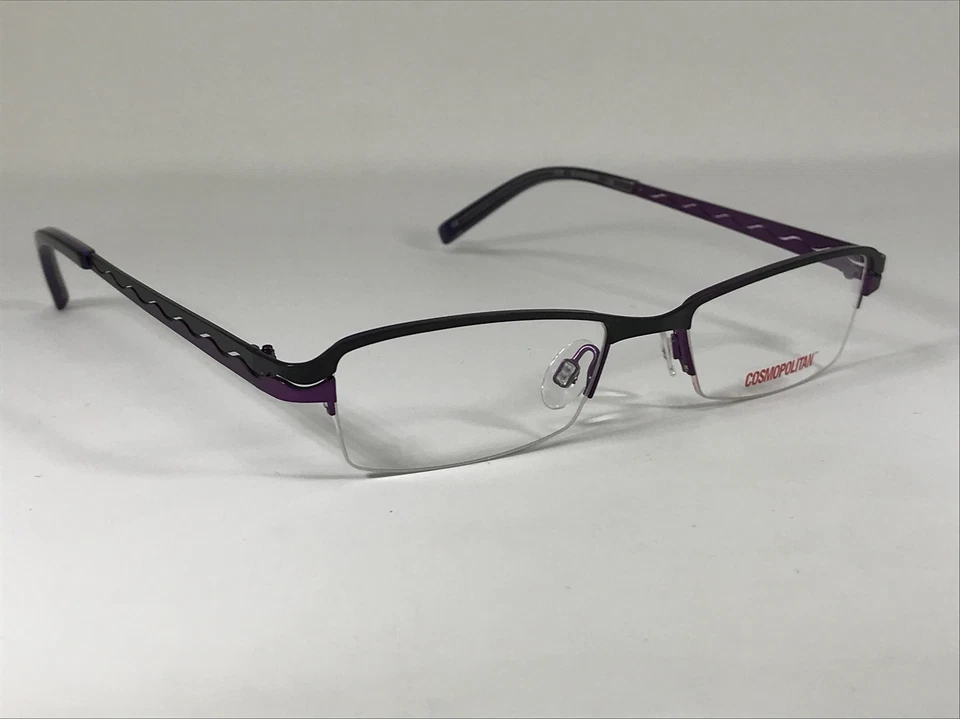 COSMOPOLITAN «KISS» NOS черный/фиолетовый половина ободка очки ОПРАВА 48-17-135 - Изображение 3 из 4