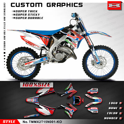 Kungfu Graphics Sticker Decal for TM Racing MX 2T 125 144 250 300 450 ...