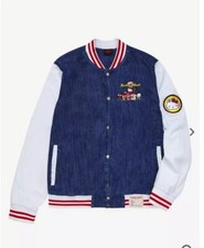 Sanrio Kawaii Mart Denim Varsity Jacket