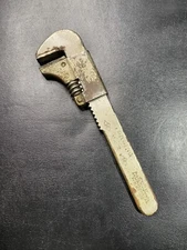Vintage Frank Mossberg Co. STERLING No 3 Adjustable Bicycle Wrench