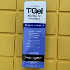 Neutrogena T-Gel Therapeutic Shampoo Original Formula Instant Treatment 16 Fl Oz