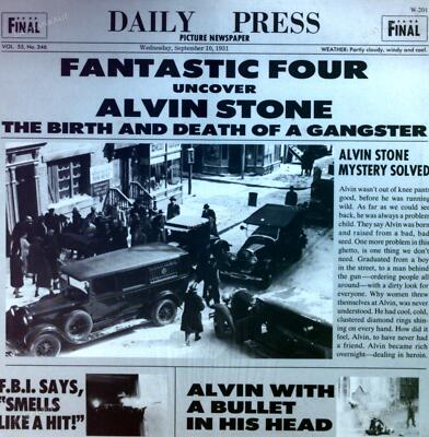 Fantastic Four - Alvin Stone The Birth And Death Of.. LP (Still Sealed) `