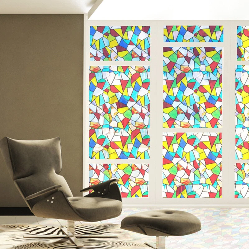 PVC静态固定磨砂窗膜玻璃贴纸门橱柜装饰 — 第 3/4 张图片