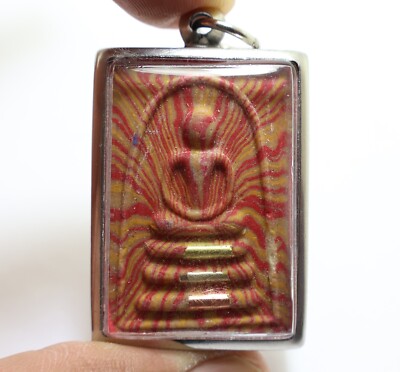 PHRA SOMDEJ LP PAE RAINBOW 3 TAKRUT BLESS 1993 BUDDHA THAI AMULET LUCKY SUCCESS